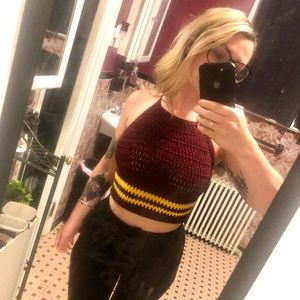 🖤 Crochet Harry Potter Style Crop Top Handmade.